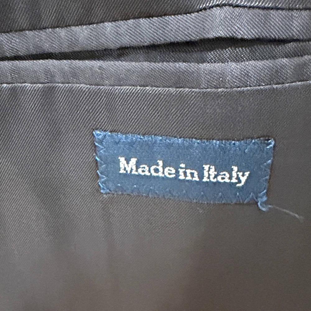 Polo Ralph LaurenCharcoal Pinstripe Double-Breasted jacket wool and cashmere - Picture 7 of 12